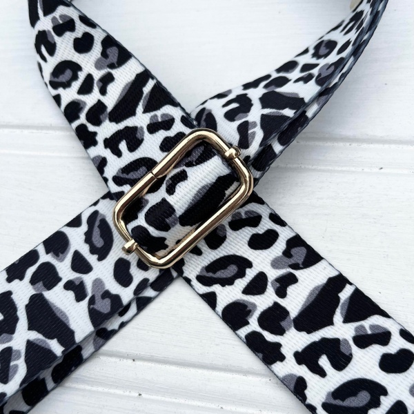 Bag Strap - Cool Leopard